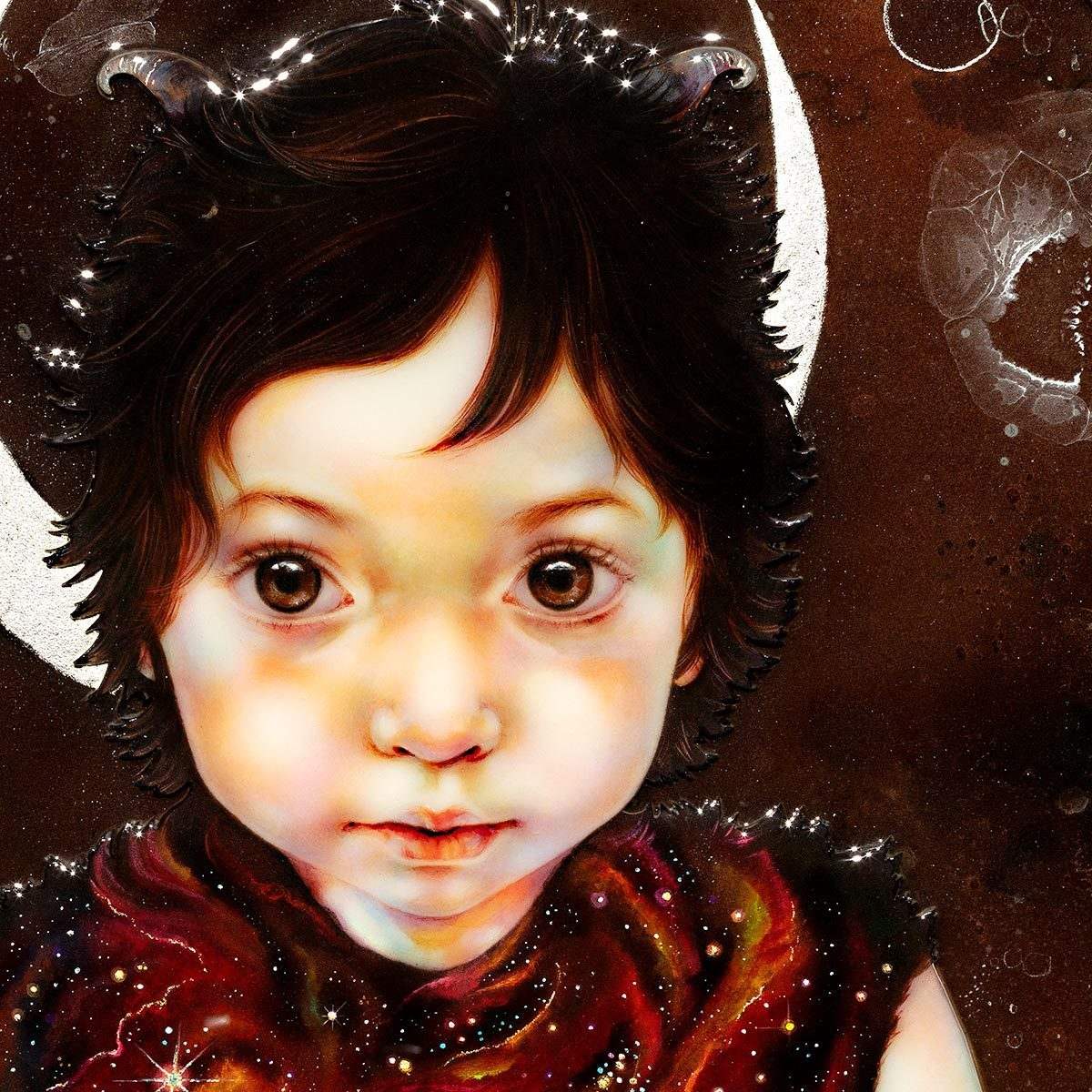 Young Pan - Edition by artist Kerry Darlington - Wyecliffe Galleries