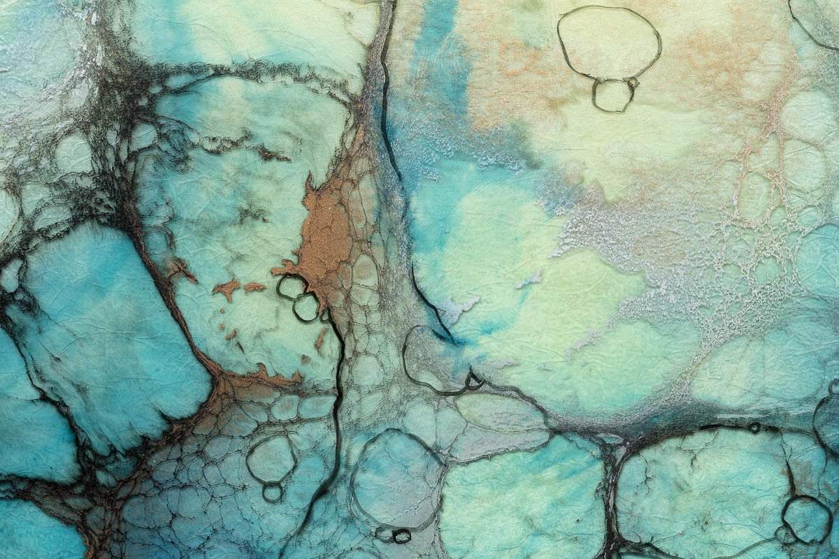 Zen - Original - SOLD by artist Kerry Darlington - Wyecliffe Galleries