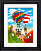 Race to the Top - Original - SOLD by artist Kerry Lyons - Wyecliffe Galleries