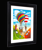 Race to the Top - Original - SOLD by artist Kerry Lyons - Wyecliffe Galleries