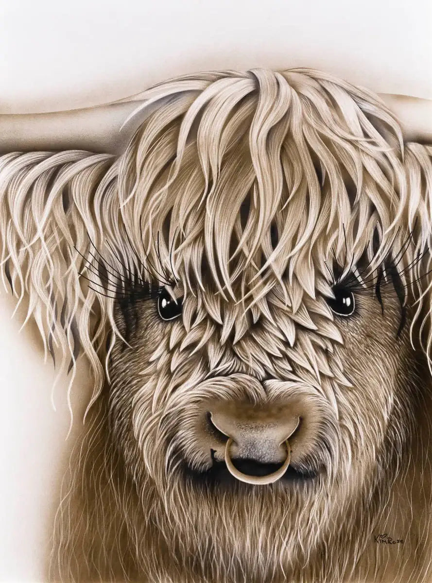 Bobby - Original by artist Kim Rose - Wyecliffe Galleries