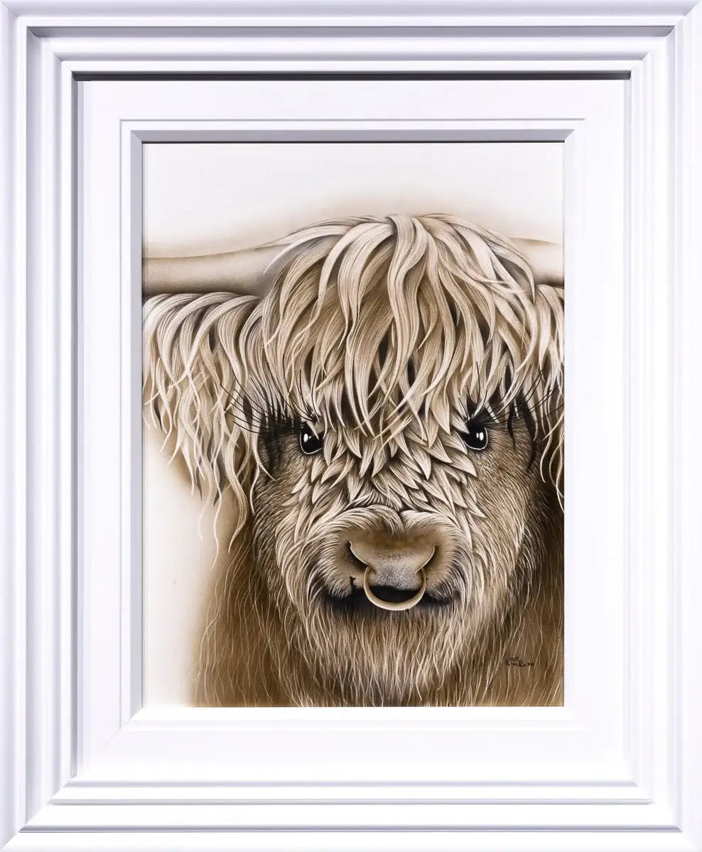 Bobby - Original by artist Kim Rose - Wyecliffe Galleries
