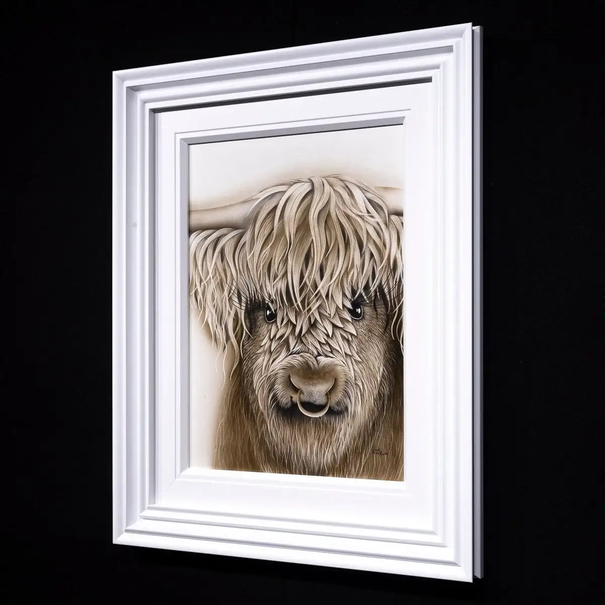 Bobby - Original by artist Kim Rose - Wyecliffe Galleries