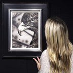 Eagle Eye - Original by artist Kim Rose - Wyecliffe Galleries