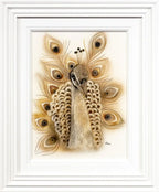 Flamboyant Feathers - Original by artist Kim Rose - Wyecliffe Galleries