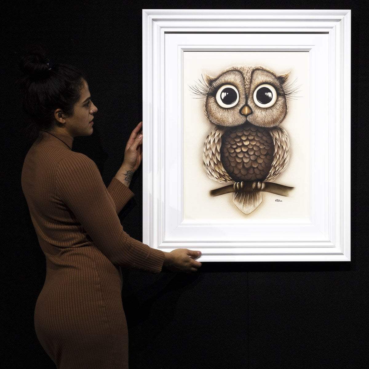 Lulu - SOLD by artist Kim Rose - Wyecliffe Galleries