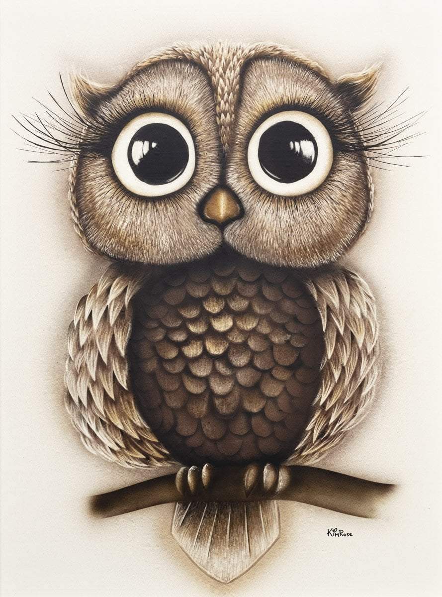 Lulu - SOLD by artist Kim Rose - Wyecliffe Galleries