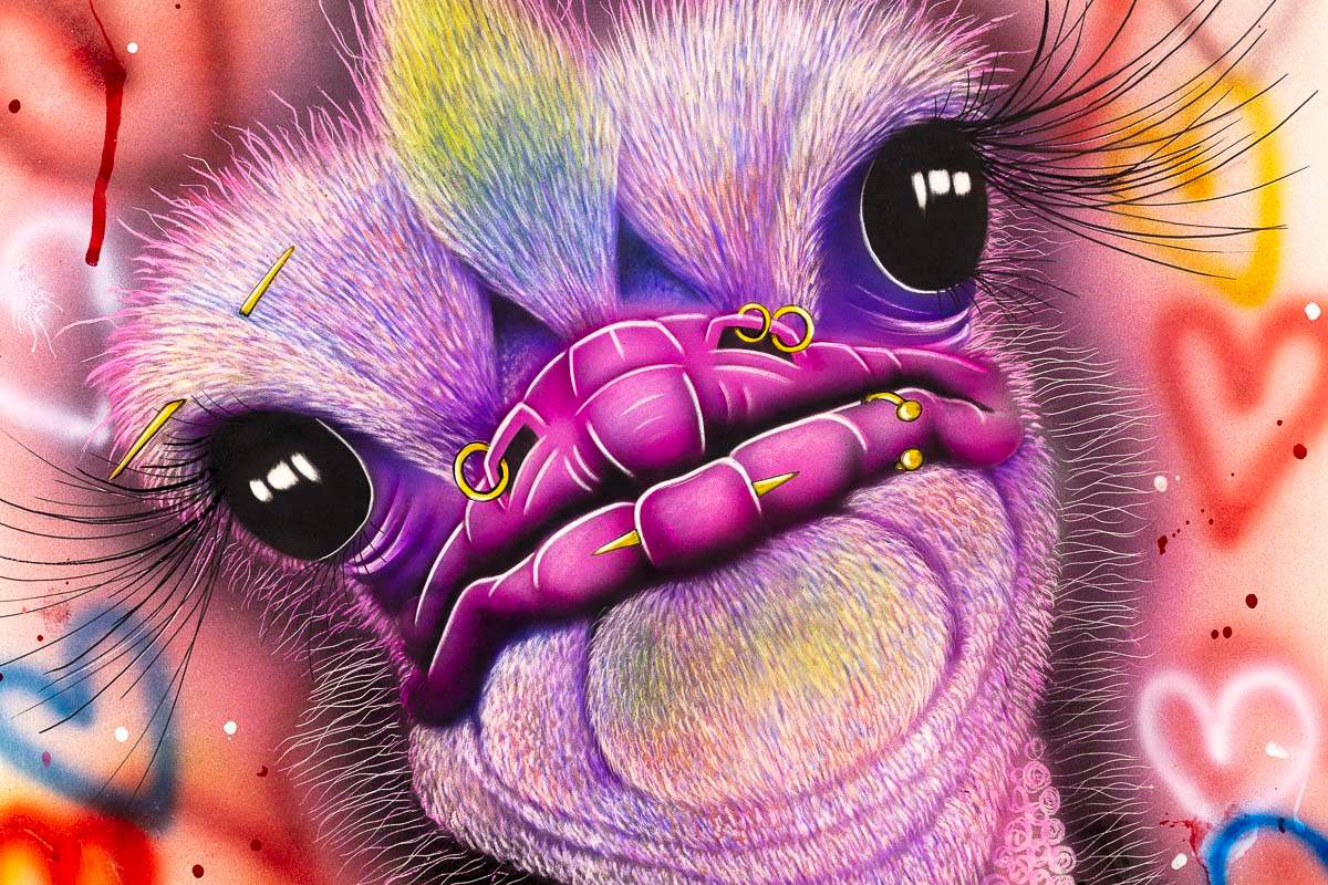 Olivia - Original - SOLD by artist Kim Rose - Wyecliffe Galleries