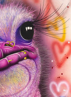 Olivia - Original - SOLD by artist Kim Rose - Wyecliffe Galleries