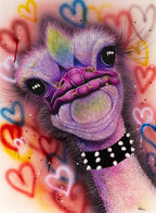 Olivia - Original - SOLD by artist Kim Rose - Wyecliffe Galleries