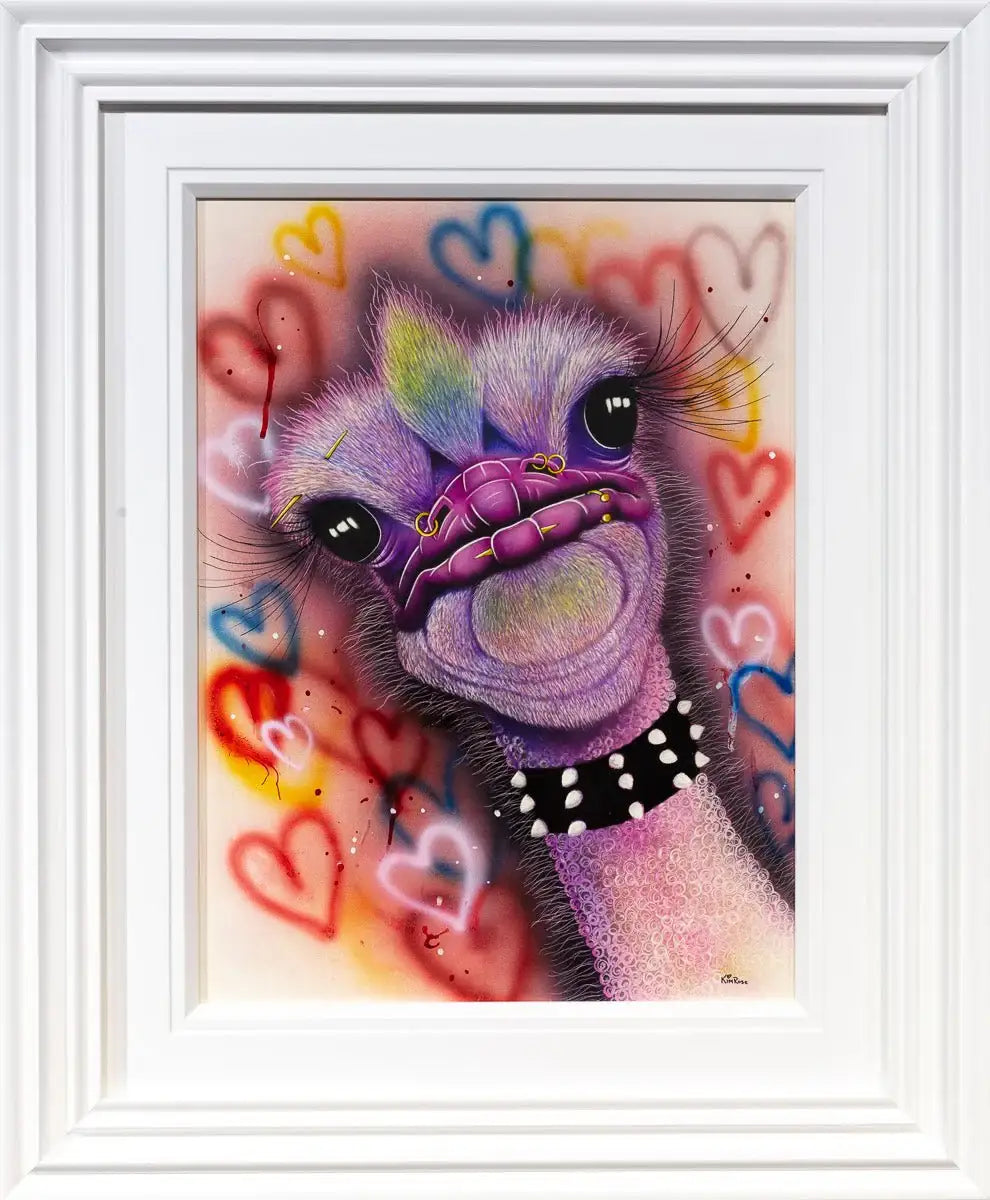 Olivia - Original - SOLD by artist Kim Rose - Wyecliffe Galleries