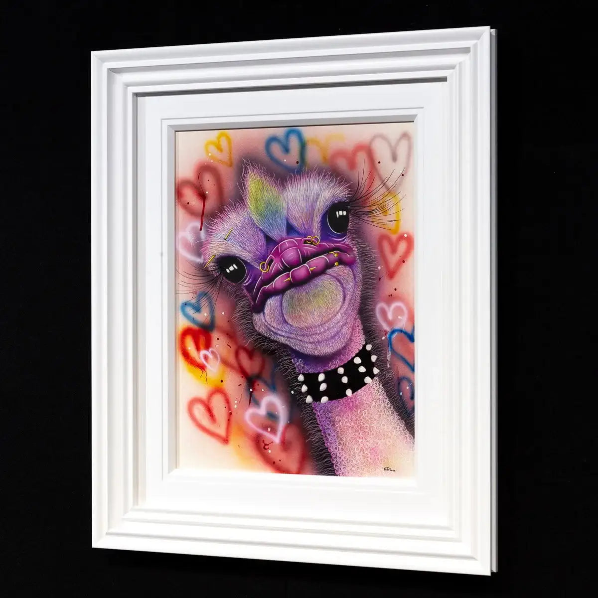 Olivia - Original - SOLD by artist Kim Rose - Wyecliffe Galleries