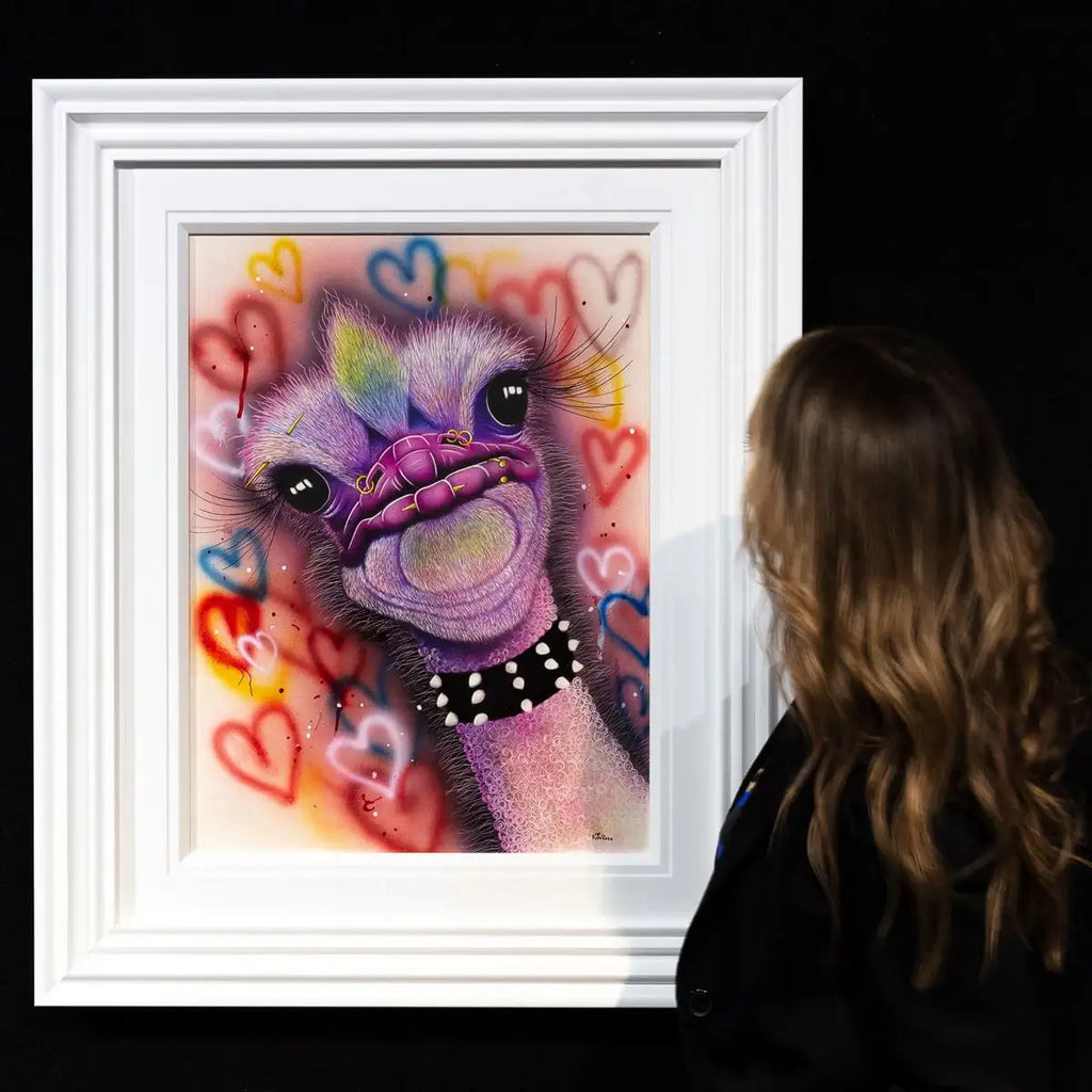 Olivia - Original - SOLD by artist Kim Rose - Wyecliffe Galleries