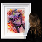 Olivia - Original - SOLD by artist Kim Rose - Wyecliffe Galleries