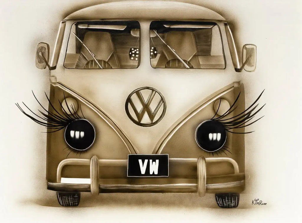 Sally - Original by artist Kim Rose - Wyecliffe Galleries