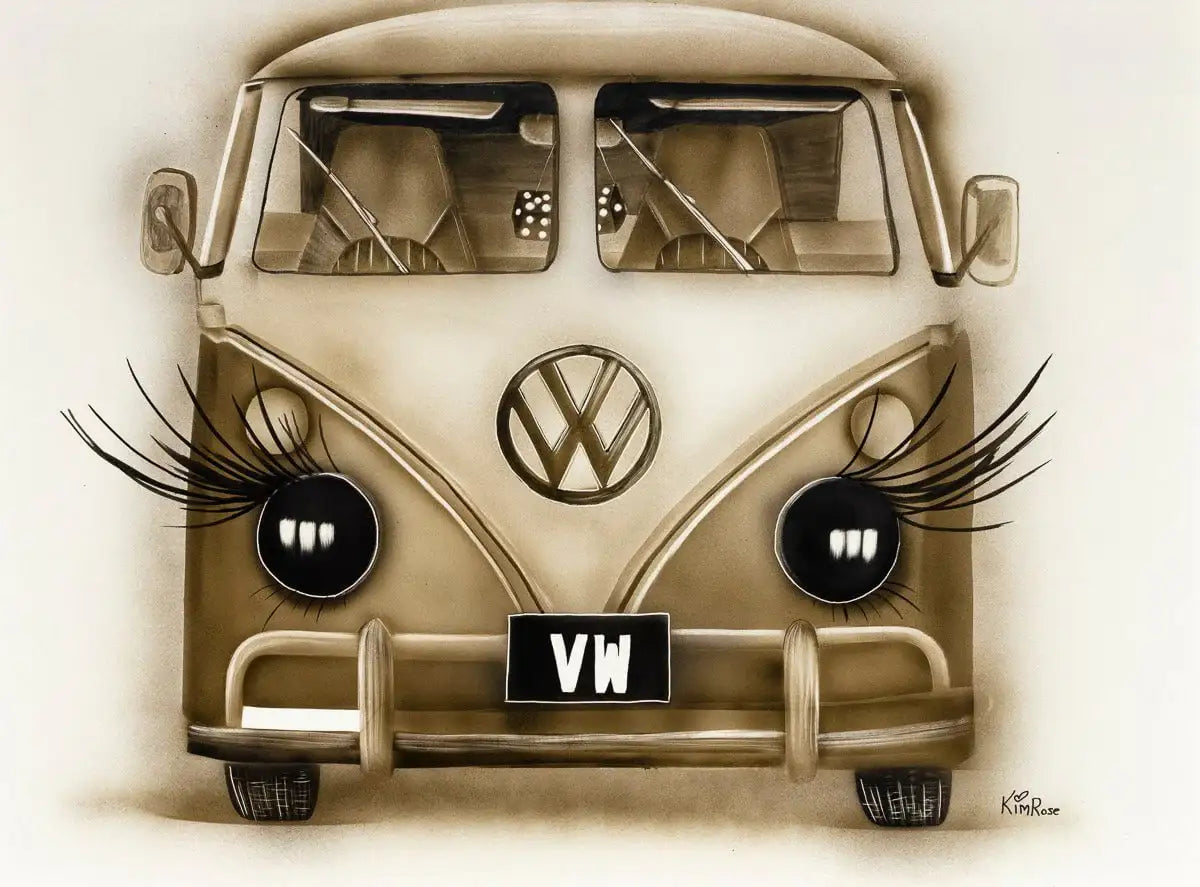 Sally - Original by artist Kim Rose - Wyecliffe Galleries