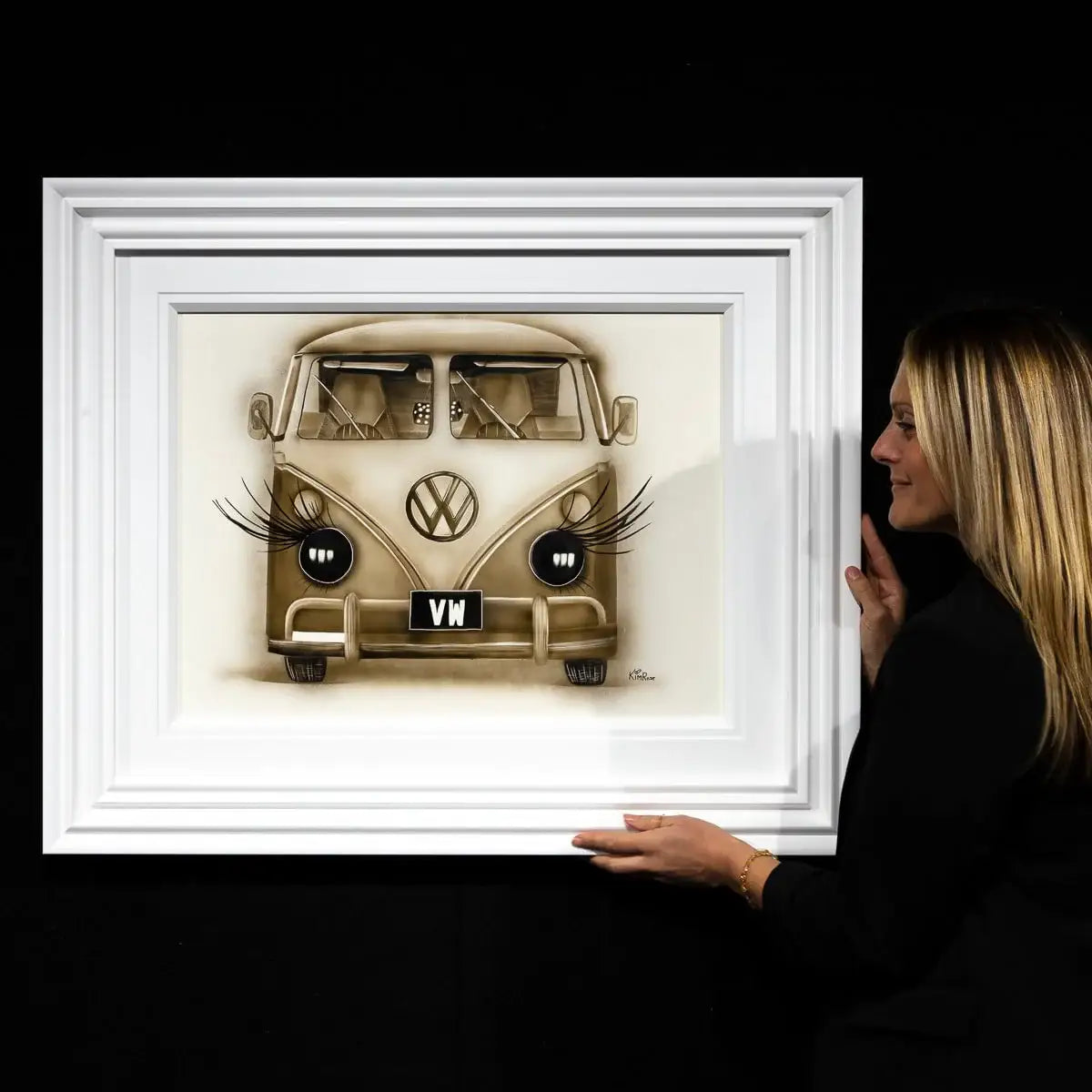 Sally - Original by artist Kim Rose - Wyecliffe Galleries