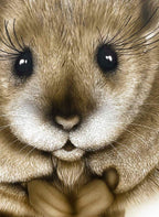 Squeak - Original - SOLD by artist Kim Rose - Wyecliffe Galleries