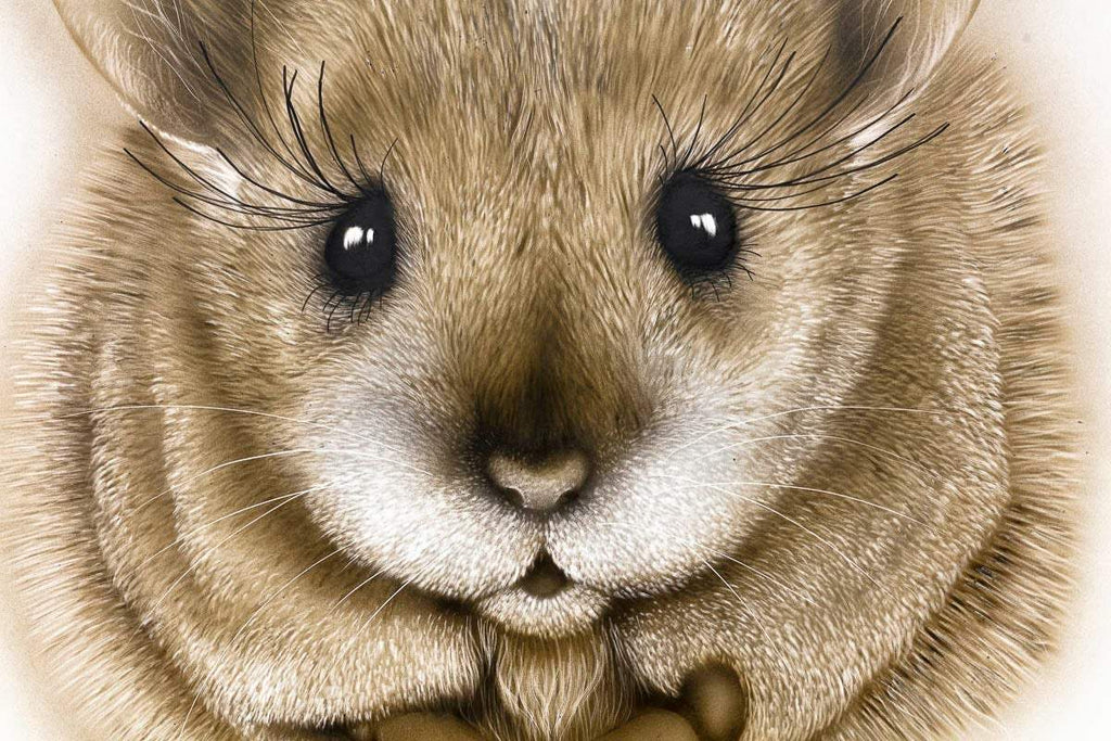 Squeak - Original - SOLD by artist Kim Rose - Wyecliffe Galleries