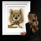 Squeak - Original - SOLD by artist Kim Rose - Wyecliffe Galleries