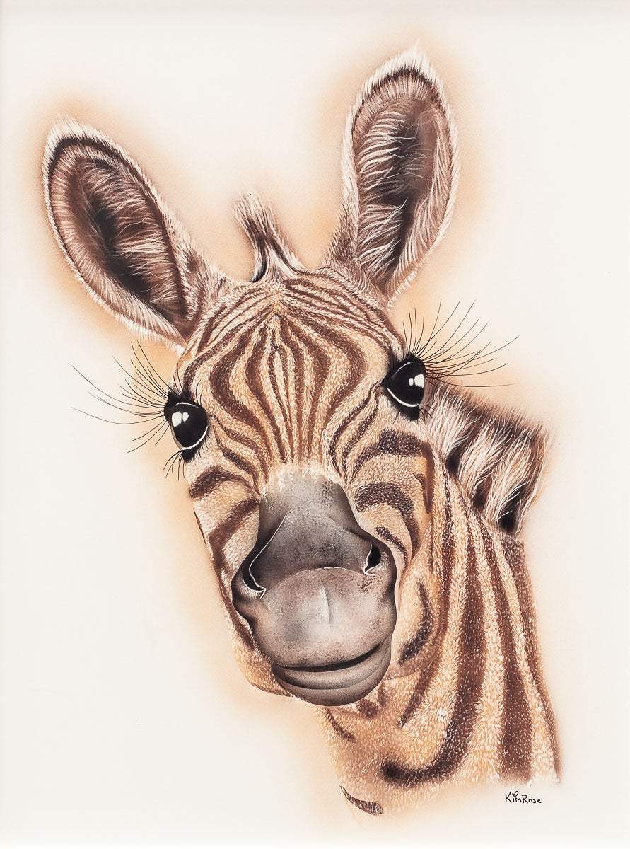 Timmy - Original - SOLD by artist Kim Rose - Wyecliffe Galleries
