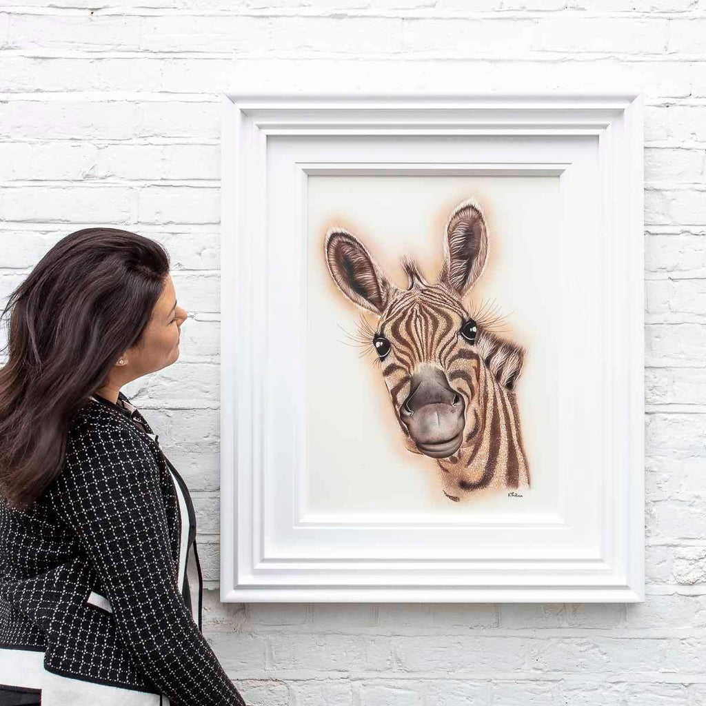 Timmy - Original - SOLD by artist Kim Rose - Wyecliffe Galleries