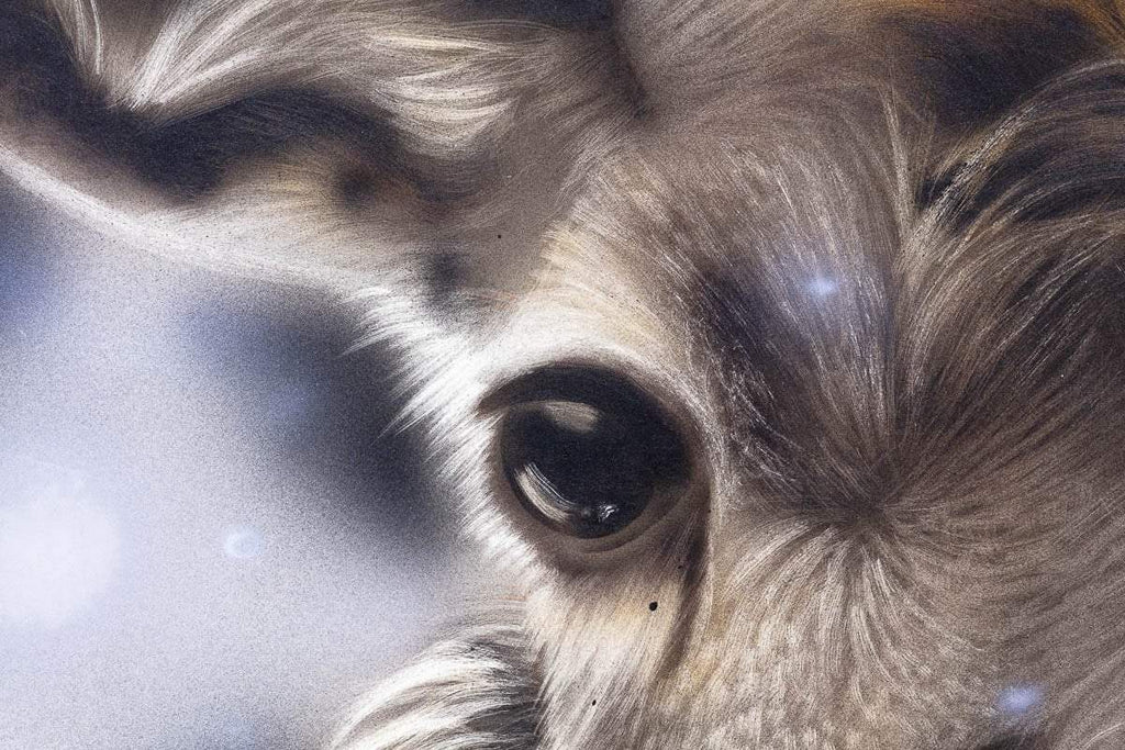 Winters Call - Original - SOLD by artist Kim Rose - Wyecliffe Galleries