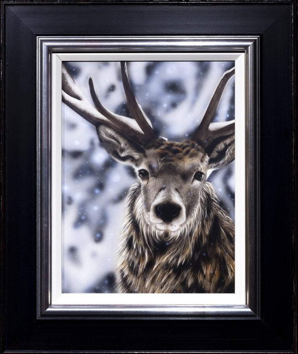 Winters Call - Original - SOLD by artist Kim Rose - Wyecliffe Galleries