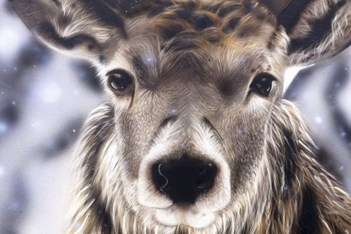 Winters Call - Original - SOLD by artist Kim Rose - Wyecliffe Galleries