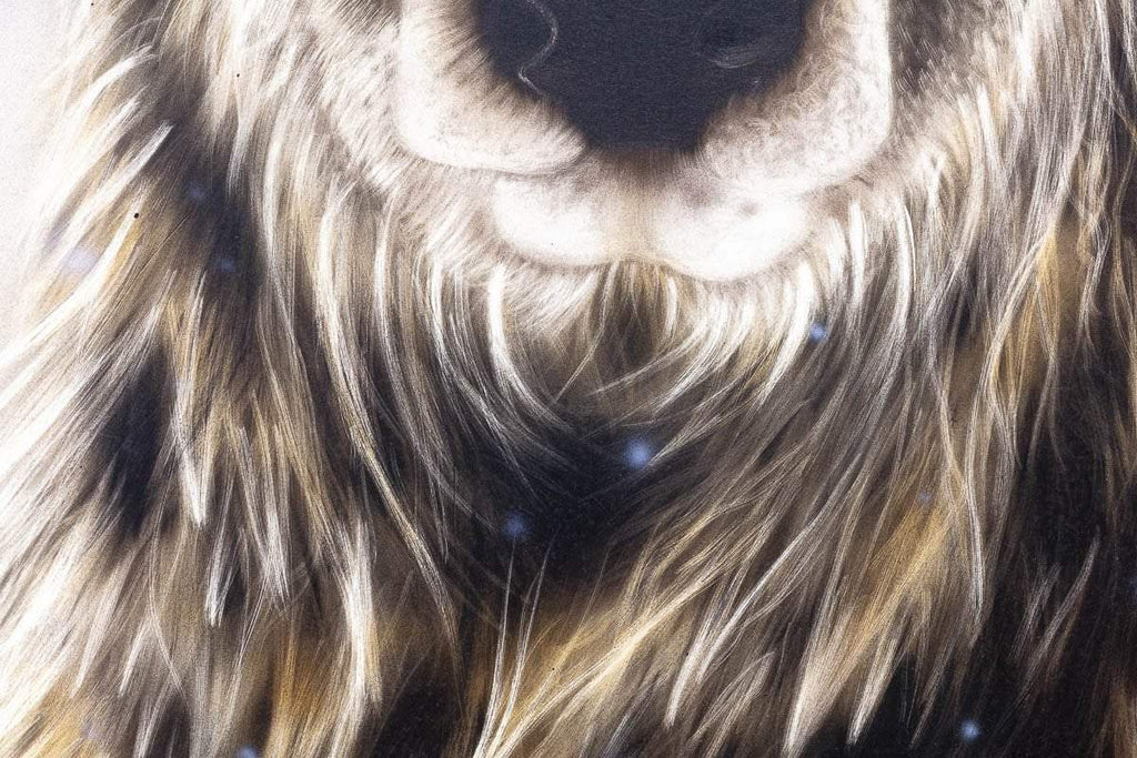 Winters Call - Original - SOLD by artist Kim Rose - Wyecliffe Galleries