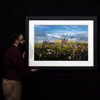 Don't Look Back - Original - SOLD by artist Kimberley Harris - Wyecliffe Galleries