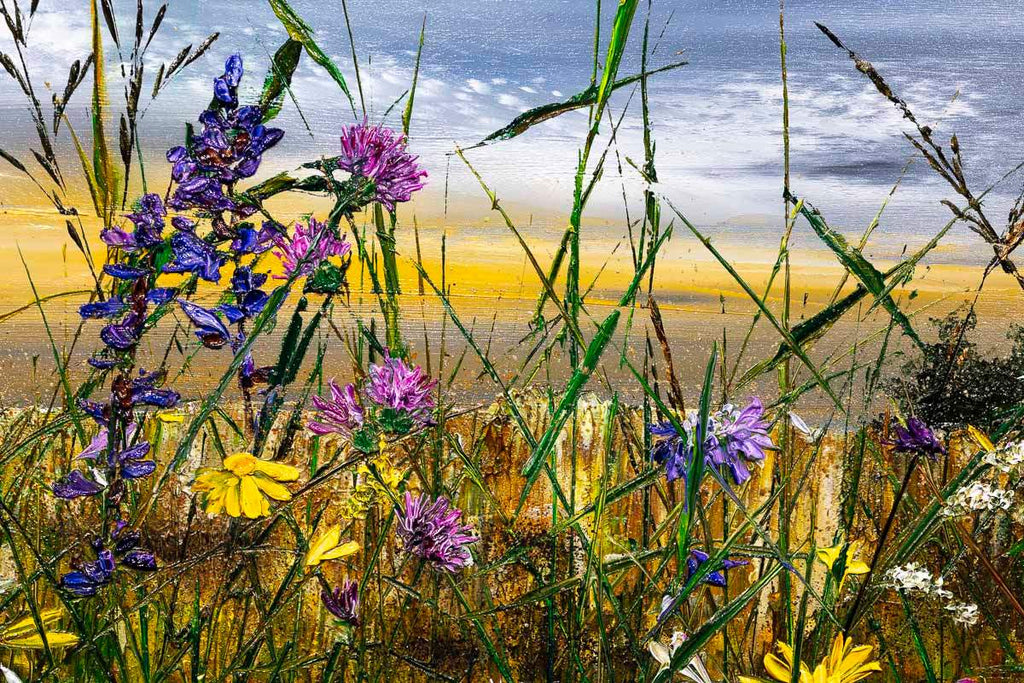 Don't Look Back - Original - SOLD by artist Kimberley Harris - Wyecliffe Galleries