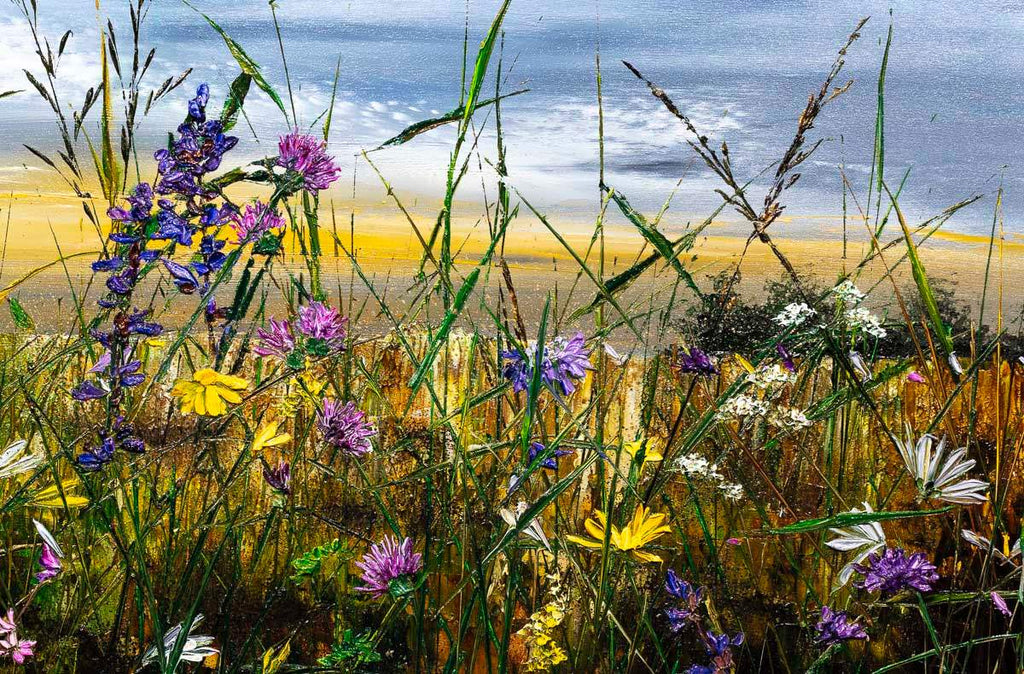 Don't Look Back - Original - SOLD by artist Kimberley Harris - Wyecliffe Galleries