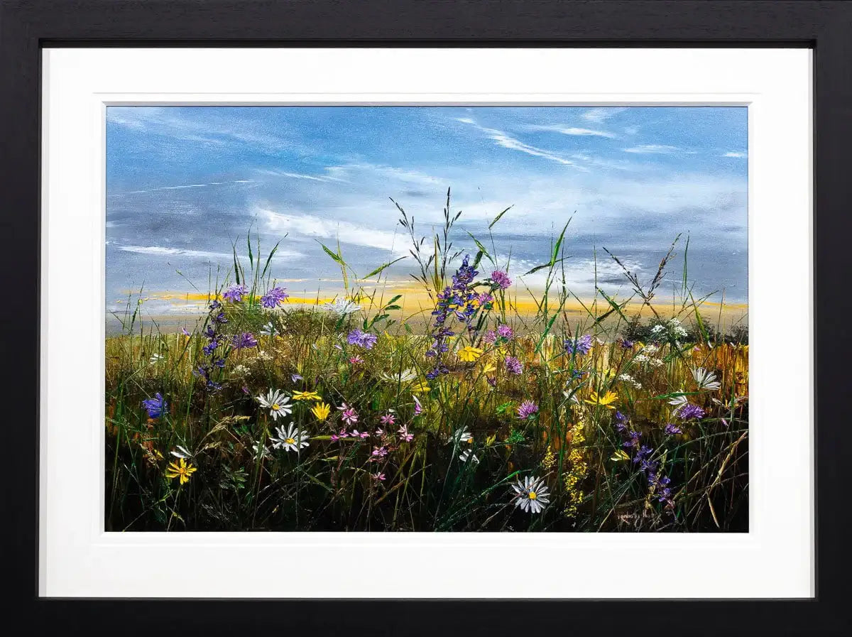 Don't Look Back - Original - SOLD by artist Kimberley Harris - Wyecliffe Galleries