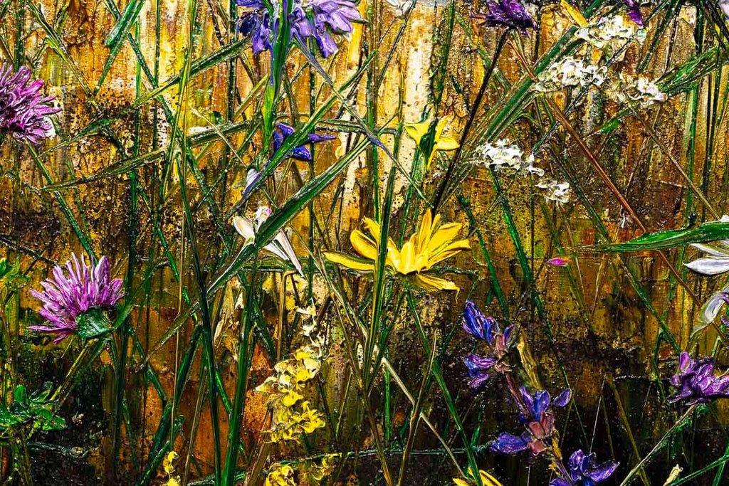 Don't Look Back - Original - SOLD by artist Kimberley Harris - Wyecliffe Galleries