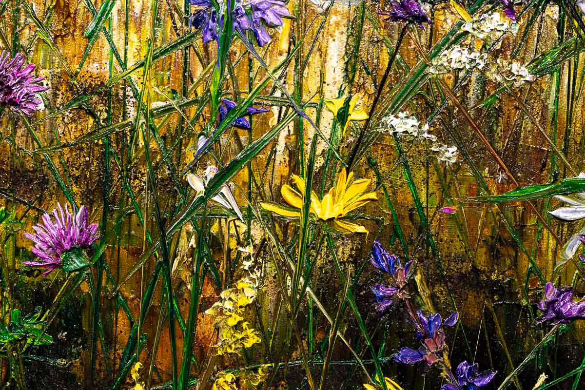 Don't Look Back - Original - SOLD by artist Kimberley Harris - Wyecliffe Galleries