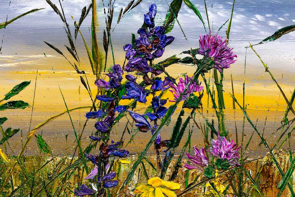 Don't Look Back - Original - SOLD by artist Kimberley Harris - Wyecliffe Galleries