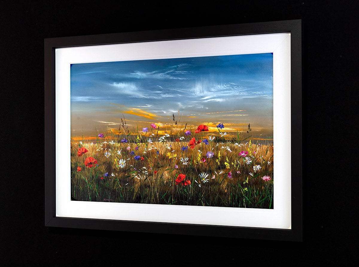 Evening Glow - Original - SOLD by artist Kimberley Harris - Wyecliffe Galleries