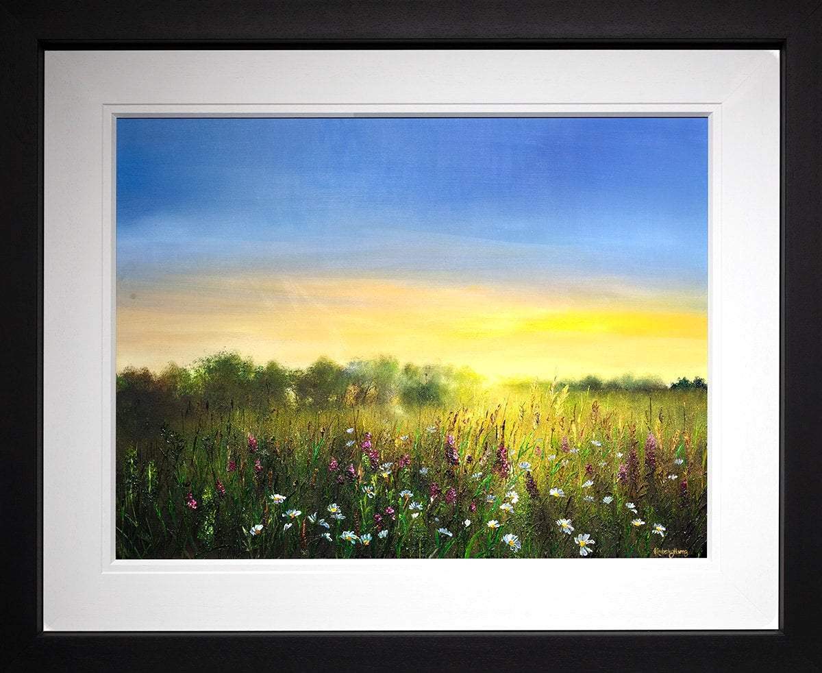 Hazy Summer - Original - SOLD by artist Kimberley Harris - Wyecliffe Galleries