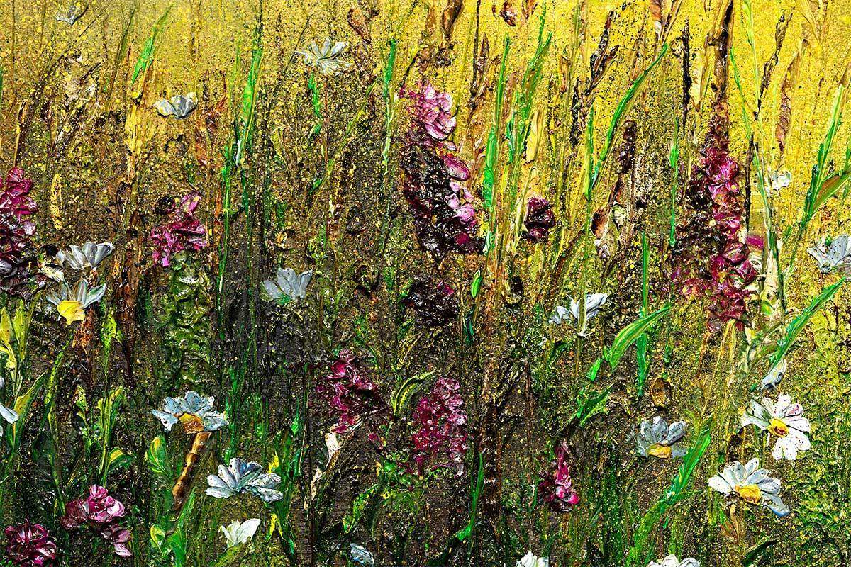 Hazy Summer - Original - SOLD by artist Kimberley Harris - Wyecliffe Galleries