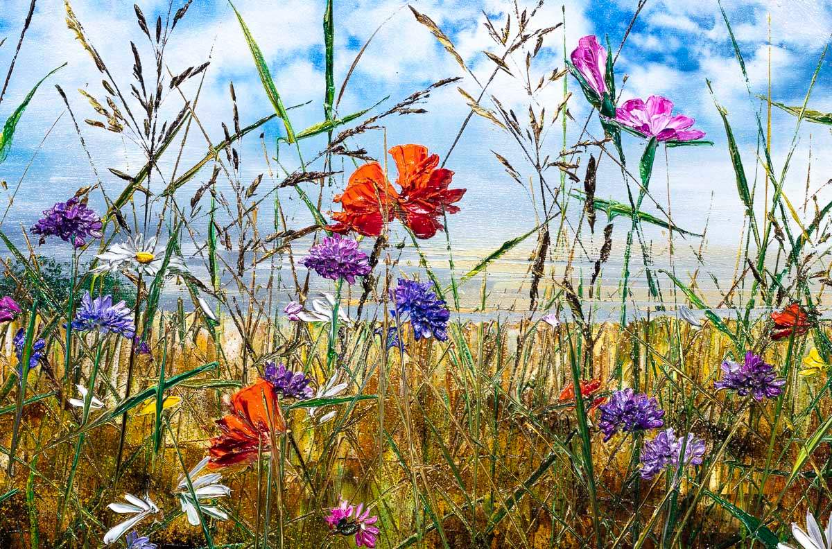 Higher Love - Original - SOLD by artist Kimberley Harris - Wyecliffe Galleries