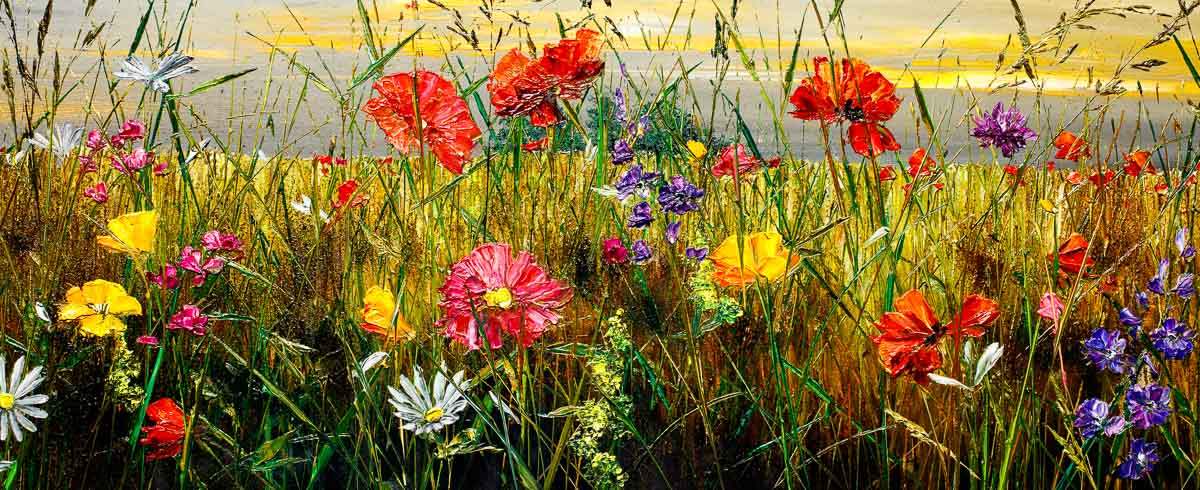 I Wish You Would - Original - SOLD by artist Kimberley Harris - Wyecliffe Galleries