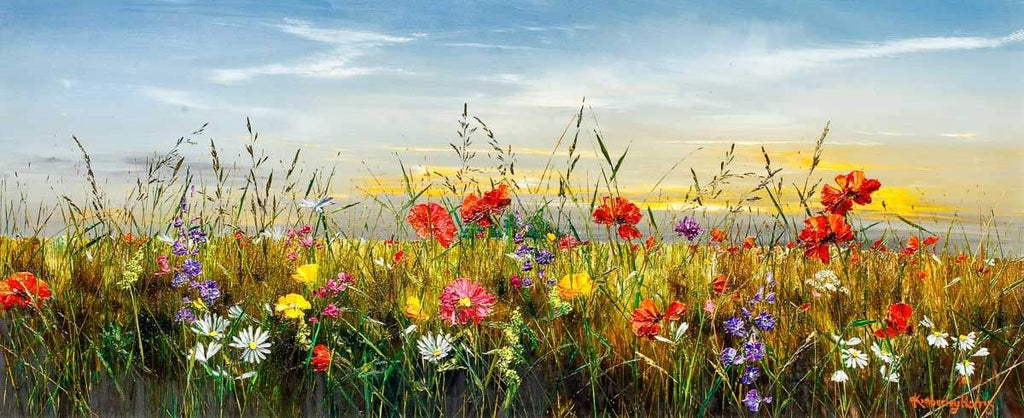 I Wish You Would - Original - SOLD by artist Kimberley Harris - Wyecliffe Galleries