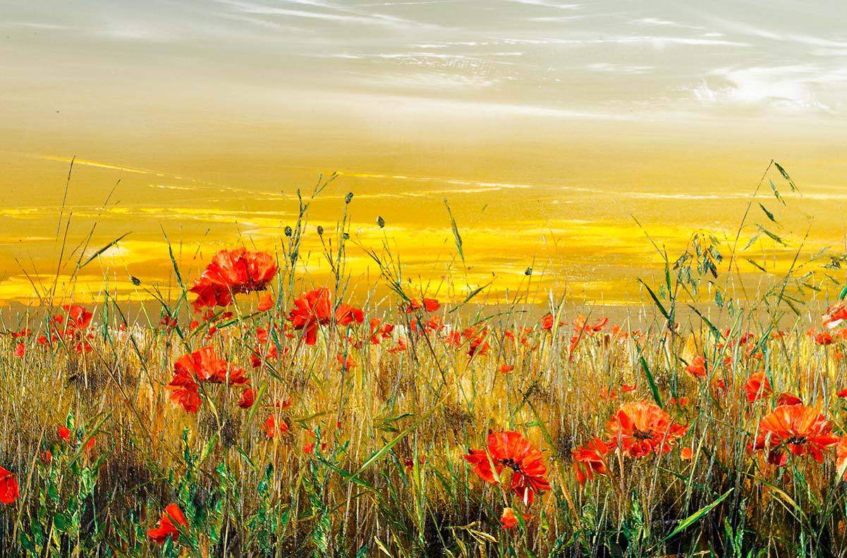 Let You Go - Original - SOLD by artist Kimberley Harris - Wyecliffe Galleries