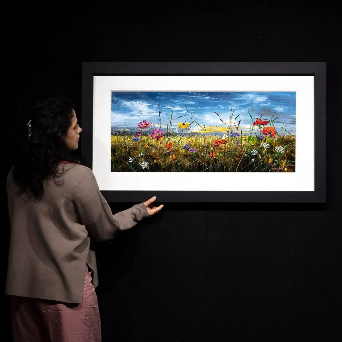 Lost In Time - Original - SOLD by artist Kimberley Harris - Wyecliffe Galleries