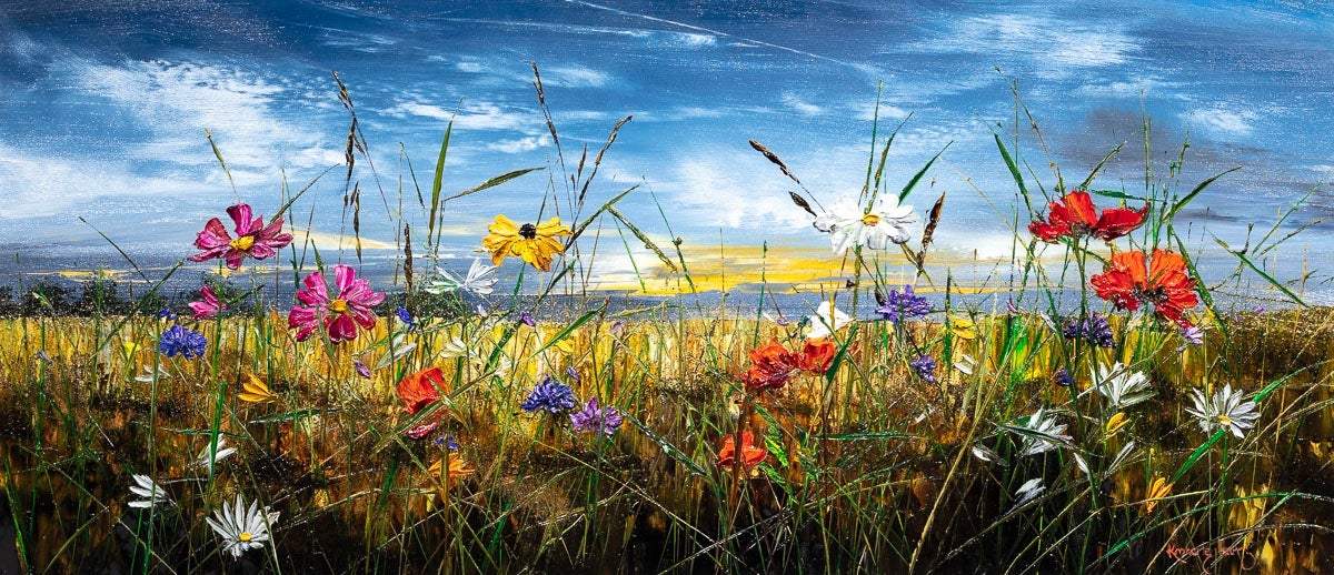 Lost In Time - Original - SOLD by artist Kimberley Harris - Wyecliffe Galleries