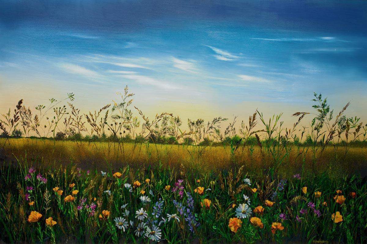 Morning Breaks - SOLD by artist Kimberley Harris - Wyecliffe Galleries