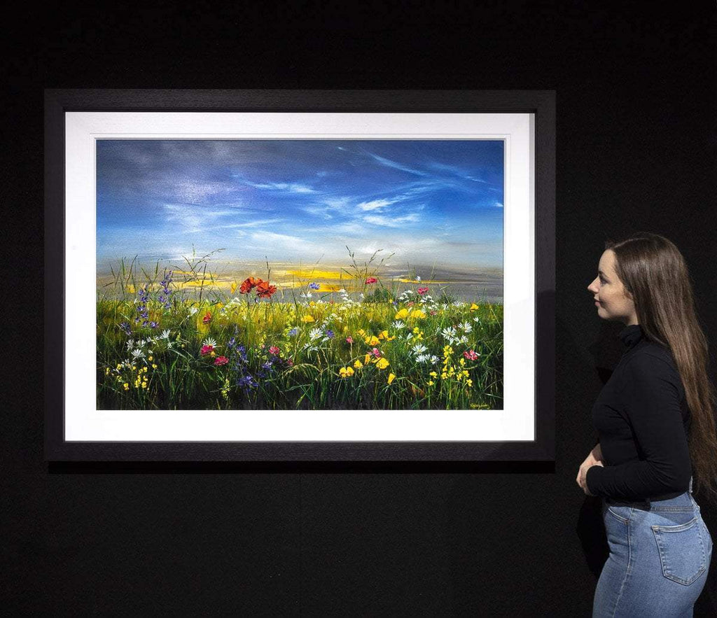 Summer Days - Original - SOLD by artist Kimberley Harris - Wyecliffe Galleries