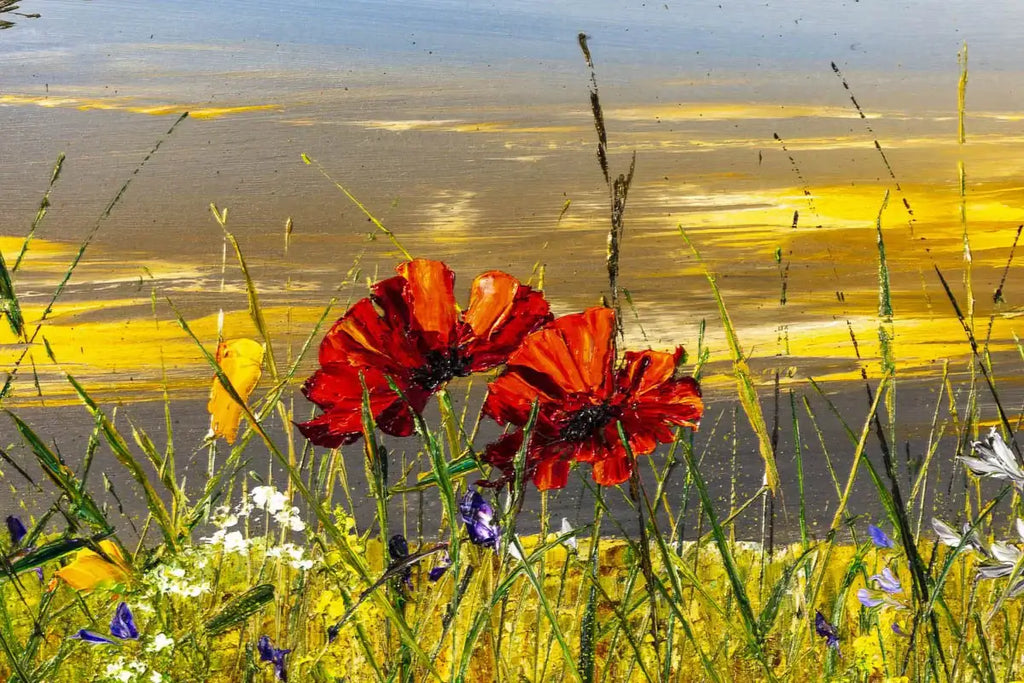 Summer Days - Original - SOLD by artist Kimberley Harris - Wyecliffe Galleries