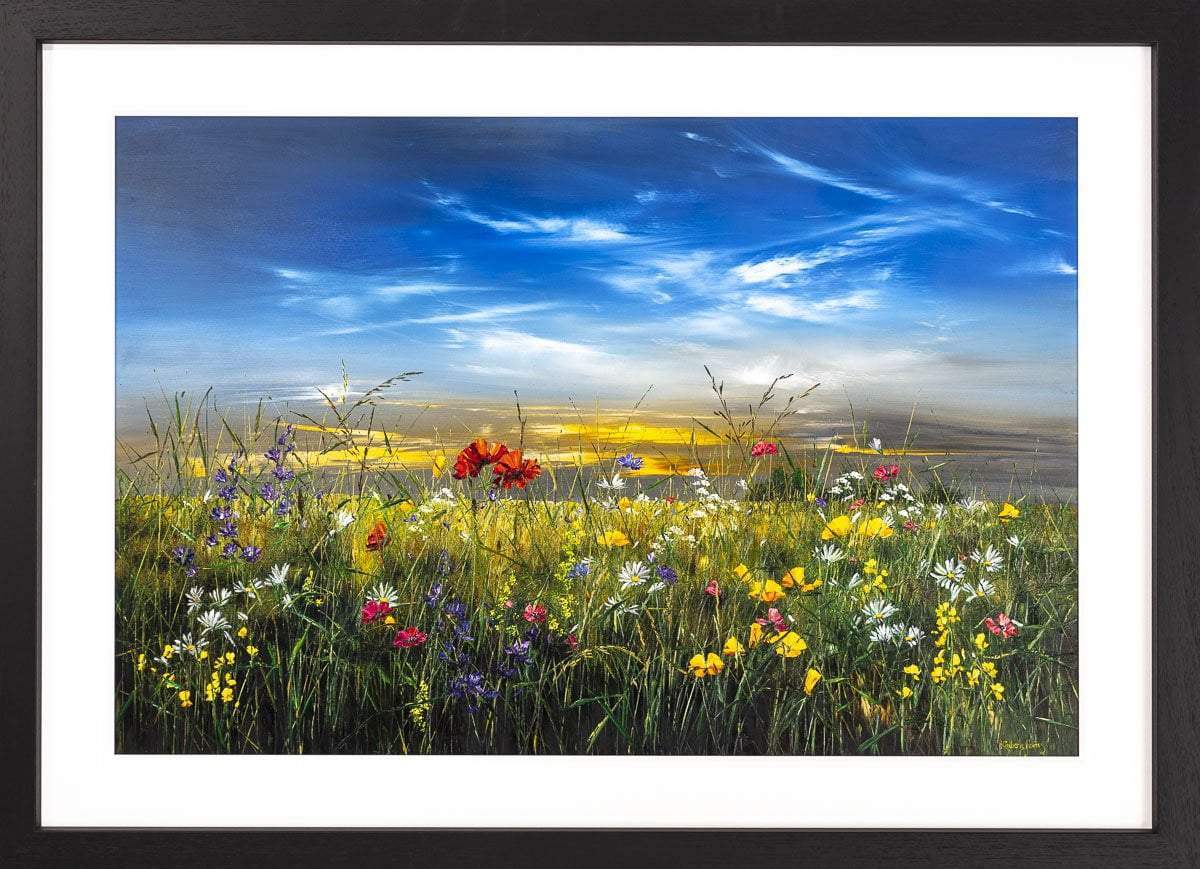 Summer Days - Original - SOLD by artist Kimberley Harris - Wyecliffe Galleries